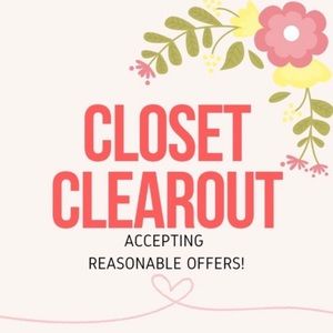 COPY - Closet clear out